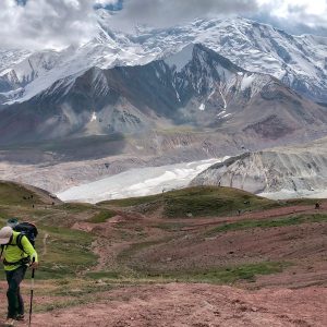 Jiptick Pass to Lenin Peak Glaciers