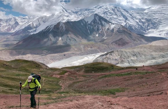 Jiptick Pass to Lenin Peak Glaciers